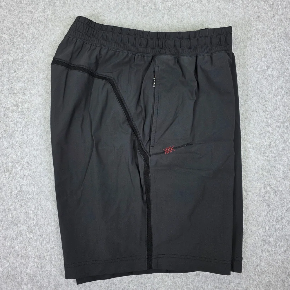 Rhone‎ Mako Mens 32 x 9' Lined Shorts Black Training Gym Athletic Workout 2-in-1